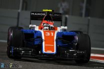 Esteban Ocon, Manor, Yas Marina, 2016