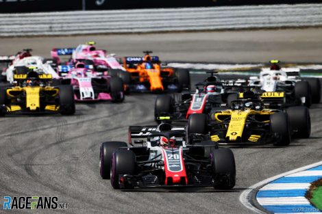Kevin Magnussen, Haas, Hockenheimring, 2018