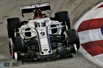 Marcus Ericsson, Sauber, Singapore, 2018