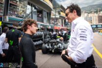 Andrea Kimi Antonelli, Toto Wolff, Monaco, 2024