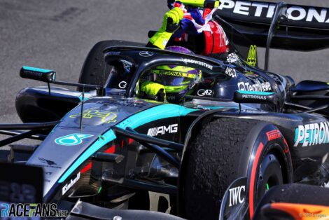 Lewis Hamilton, Mercedes, Silverstone, 2024