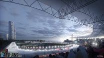 Jeddah Street Circuit rendering, 2021
