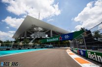 Turn four, Miami International Autodrome, 2022
