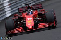 Charles Leclerc, Ferrari, Monaco, 2021