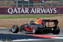 Lindblad controls delayed Silverstone sprint race to join championship battle