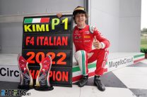 Andrea Kimi Antonelli, 2022