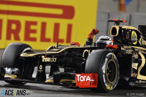 Kimi Raikkonen, Lotus, Yas Marina, 2012