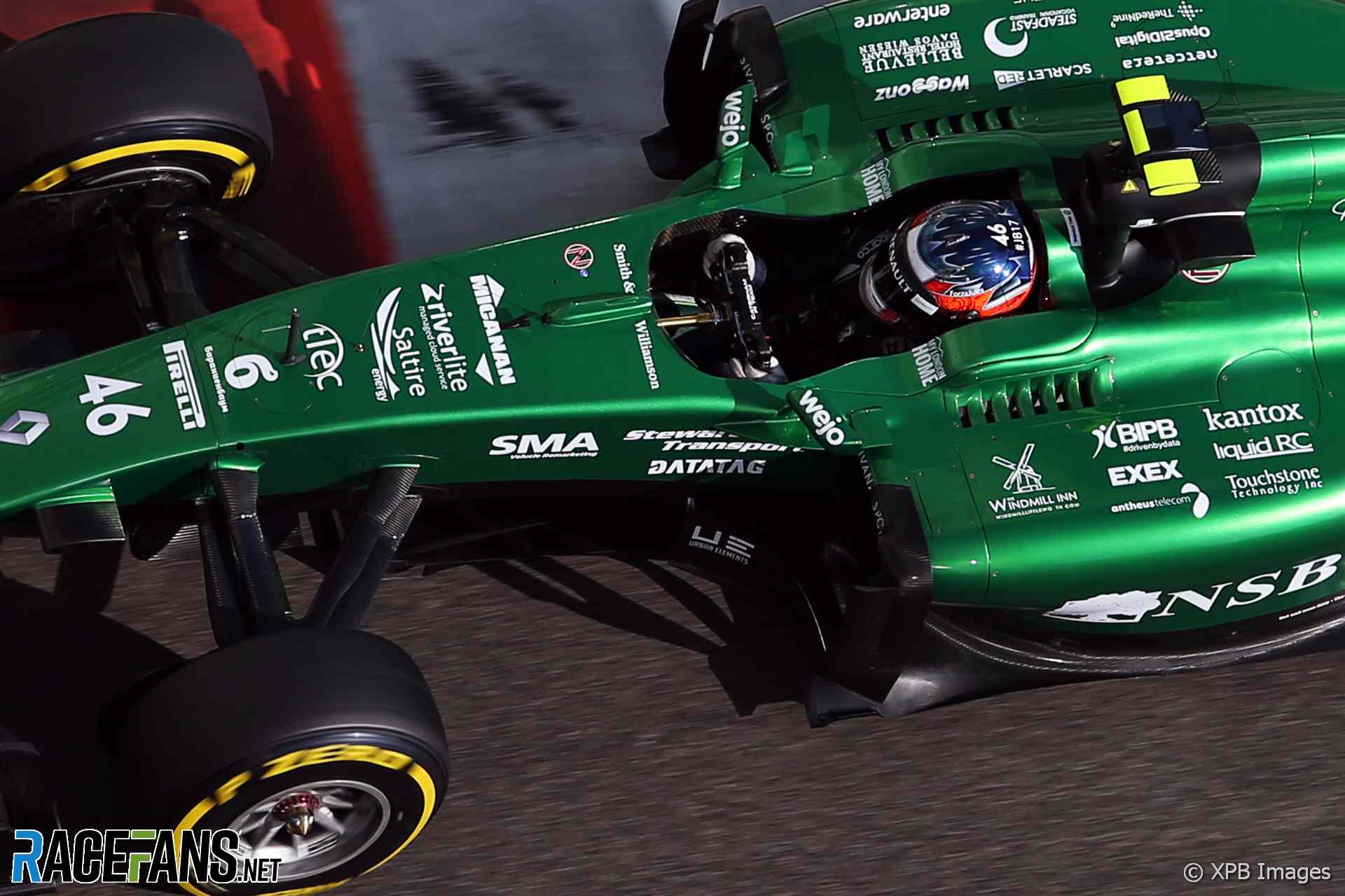 Will Stevens, Caterham, Yas Marina, 2014