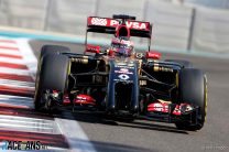 Esteban Ocon, Lotus, Yas Marina, 2014
