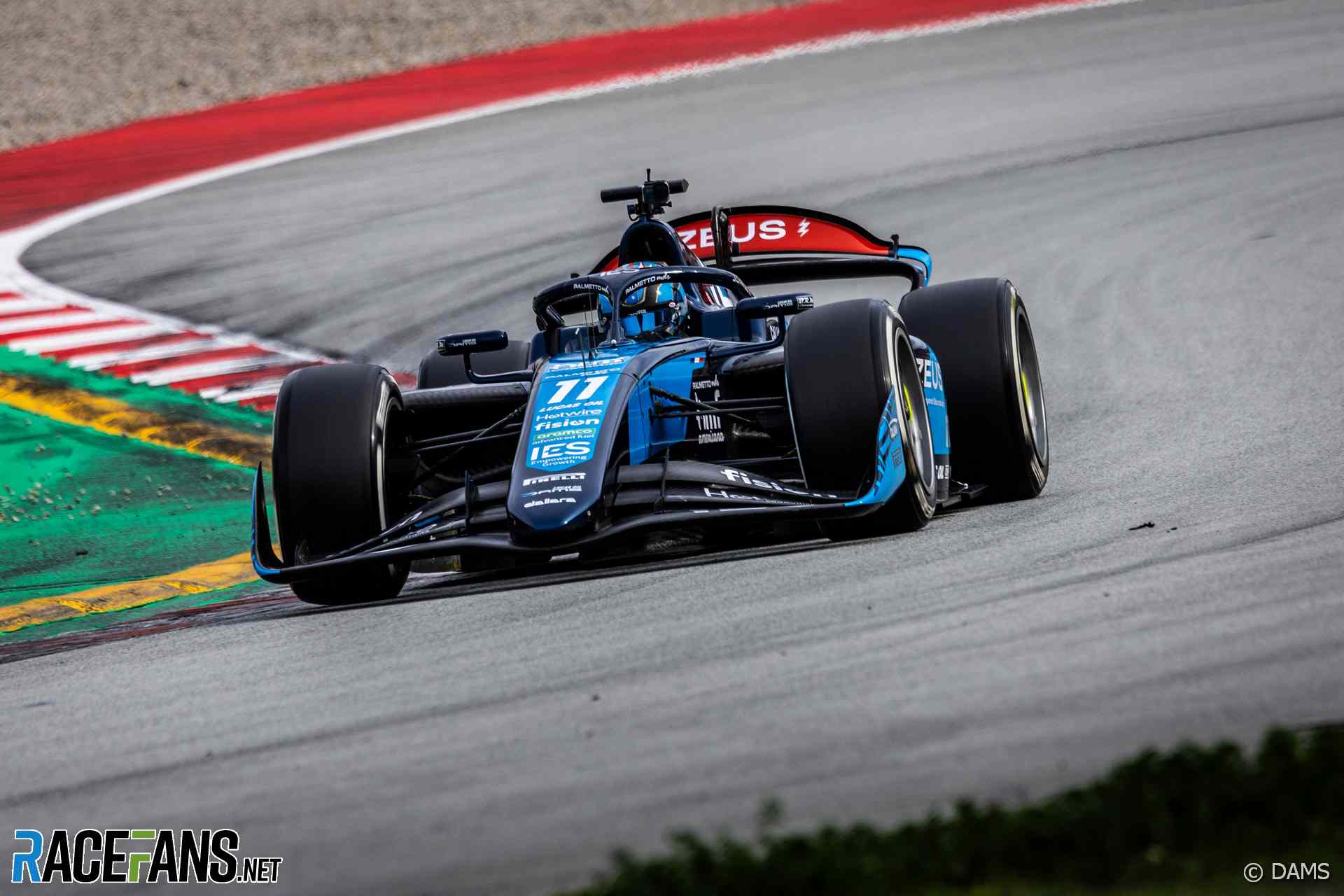 Jak Crawford, DAMS, Formula 2, Circuit de Catalunya, 2025