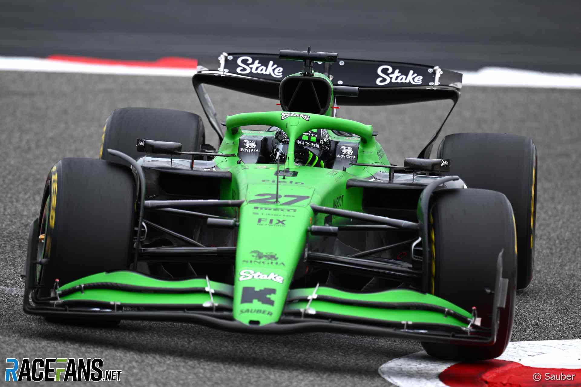 Nico Hulkenberg, Sauber, Bahrain International Circuit, 2025 pre-season test