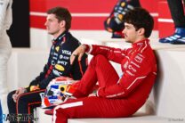 Max Verstappen, Charles Leclerc, Bahrain, 2025