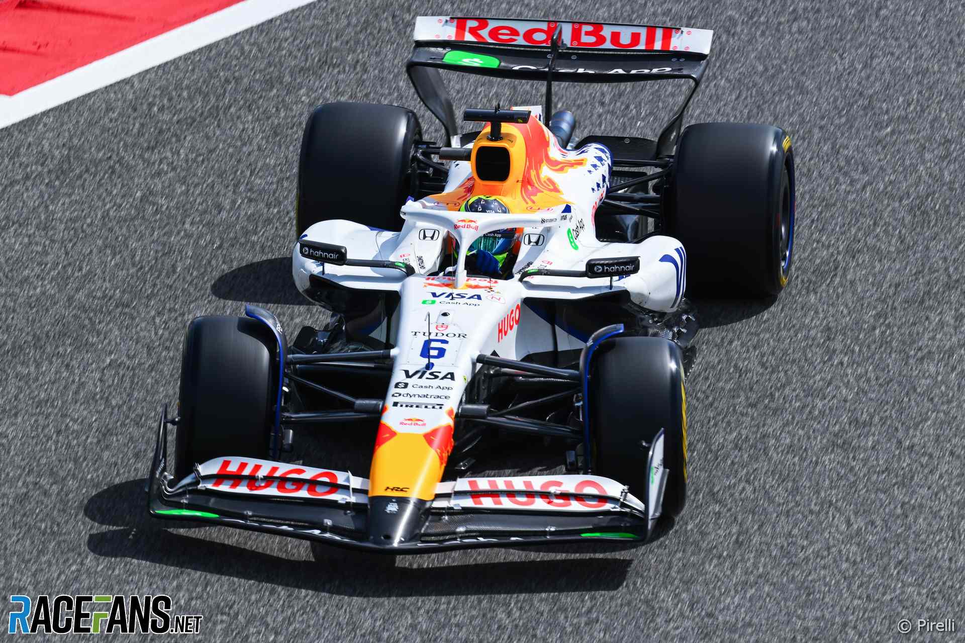 Isack Hadjar, Racing Bulls, Bahrain International Circuit, 2025 pre-season test