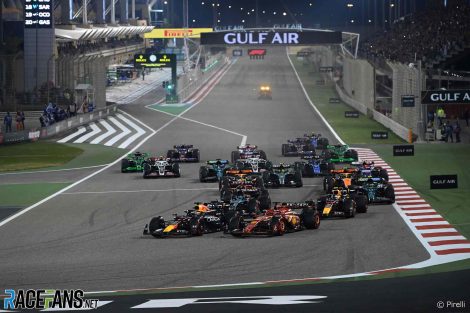 Start, Bahrain International Circuit, 2024