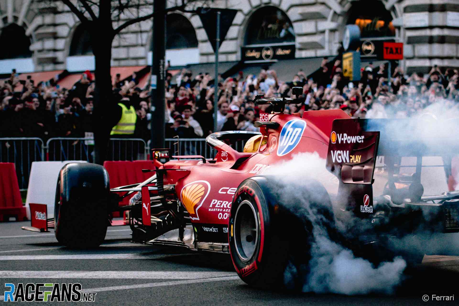 Lewis Hamilton, Ferrari, Milan, 2025