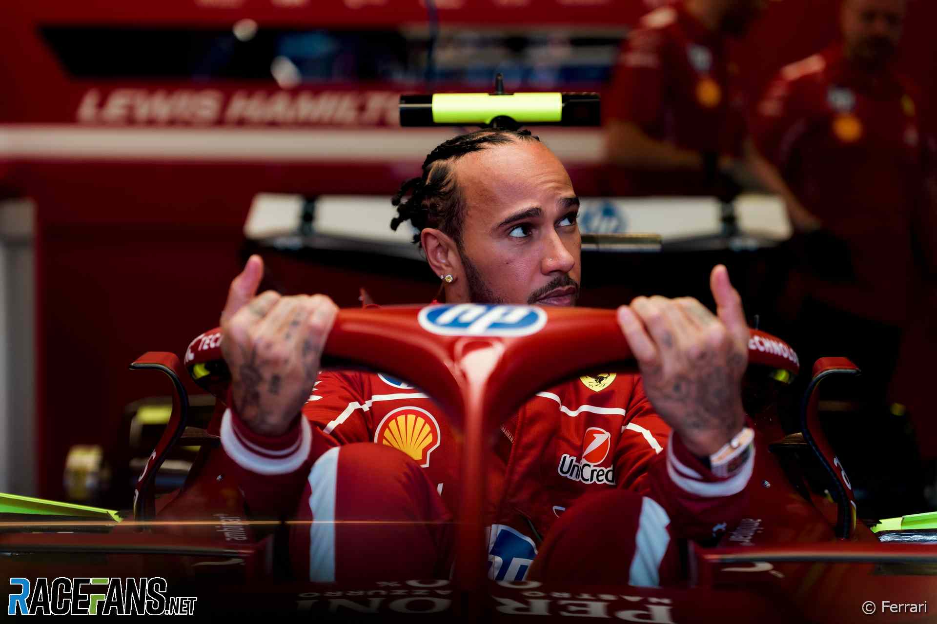 Lewis Hamilton, Ferrari, Albert Park, 2025