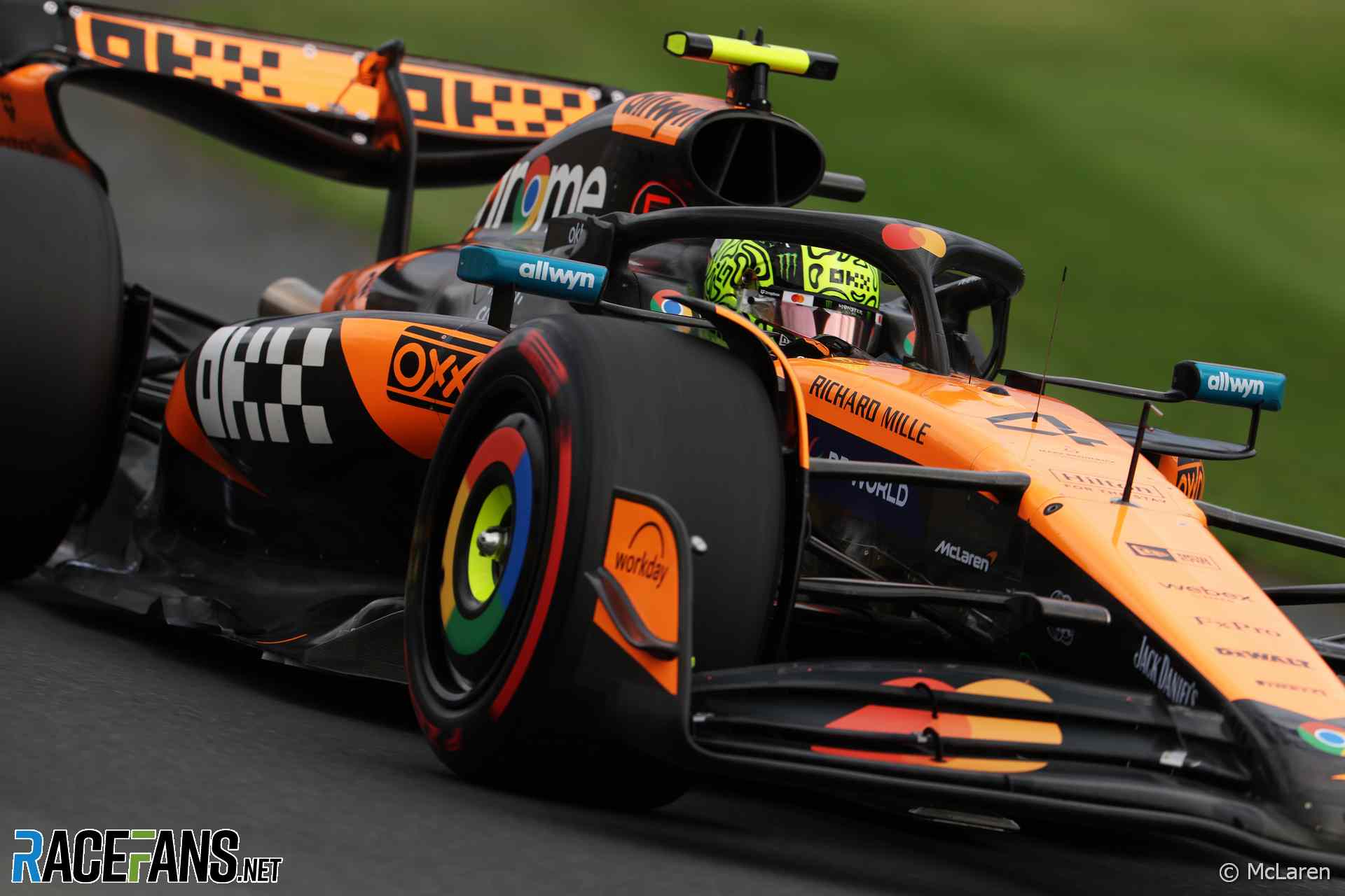 Lando Norris, McLaren, Albert Park, 2025