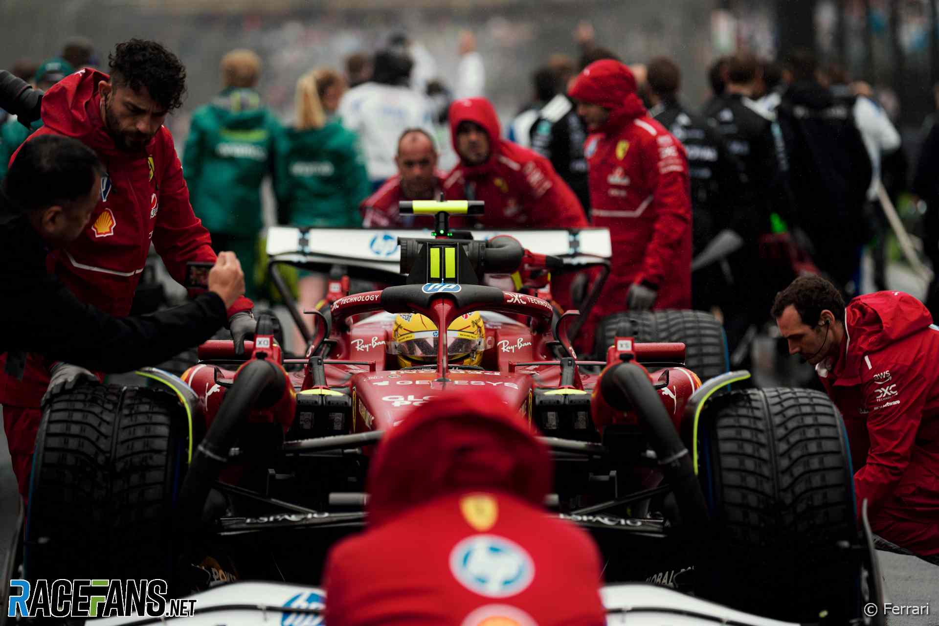 Lewis Hamilton, Ferrari, Albert Park, 2025