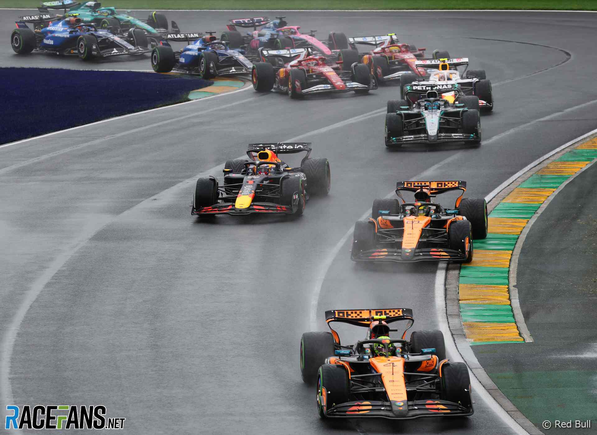 Start, Albert Park, 2025