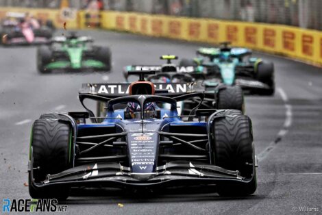 Alexander Albon, Williams, Albert Park, 2025