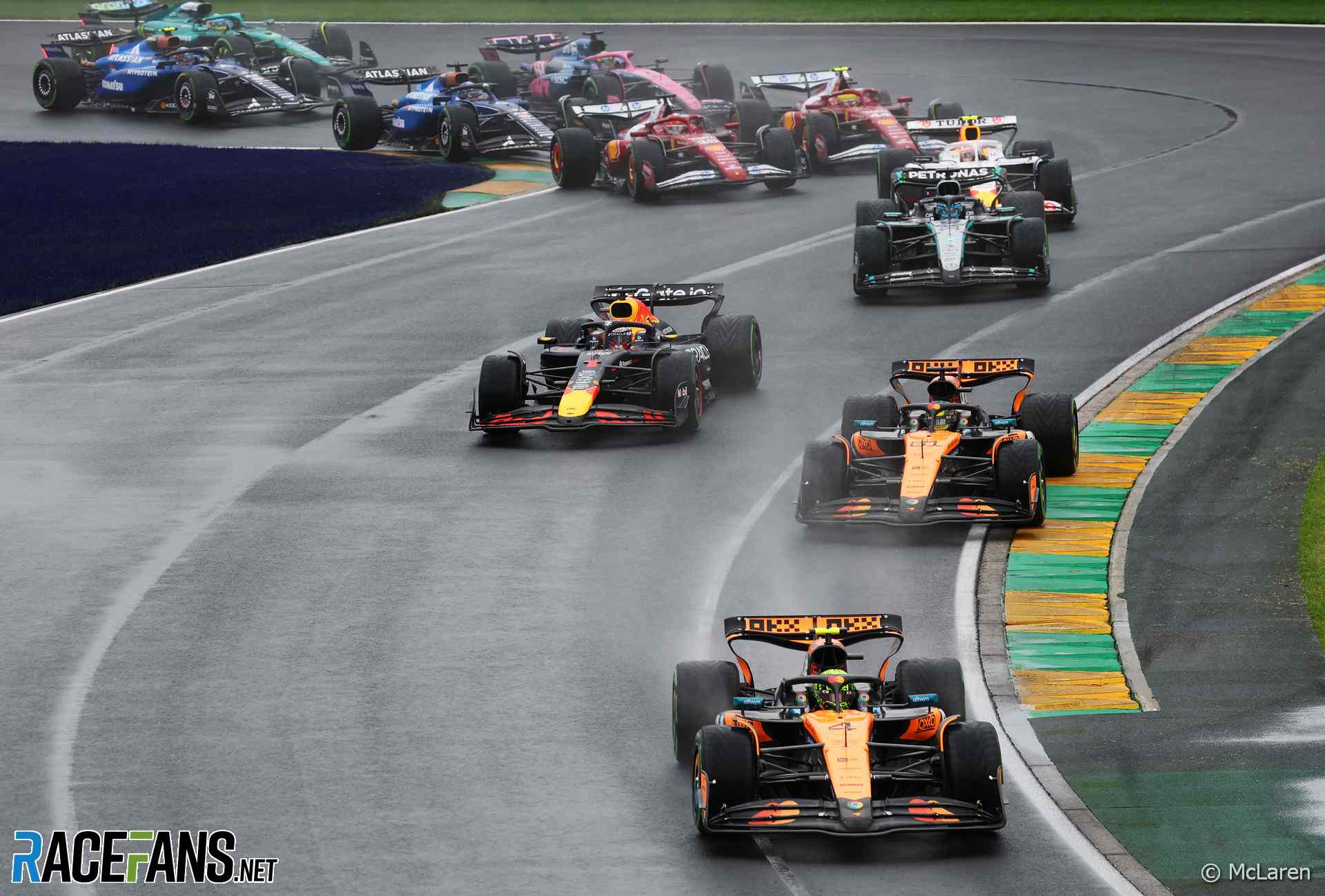Start, Albert Park, 2025