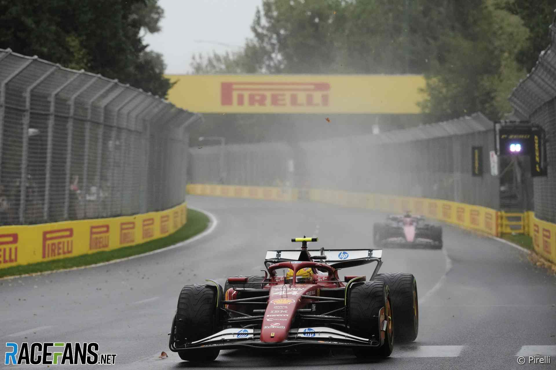 Lewis Hamilton, Ferrari, Albert Park, 2025