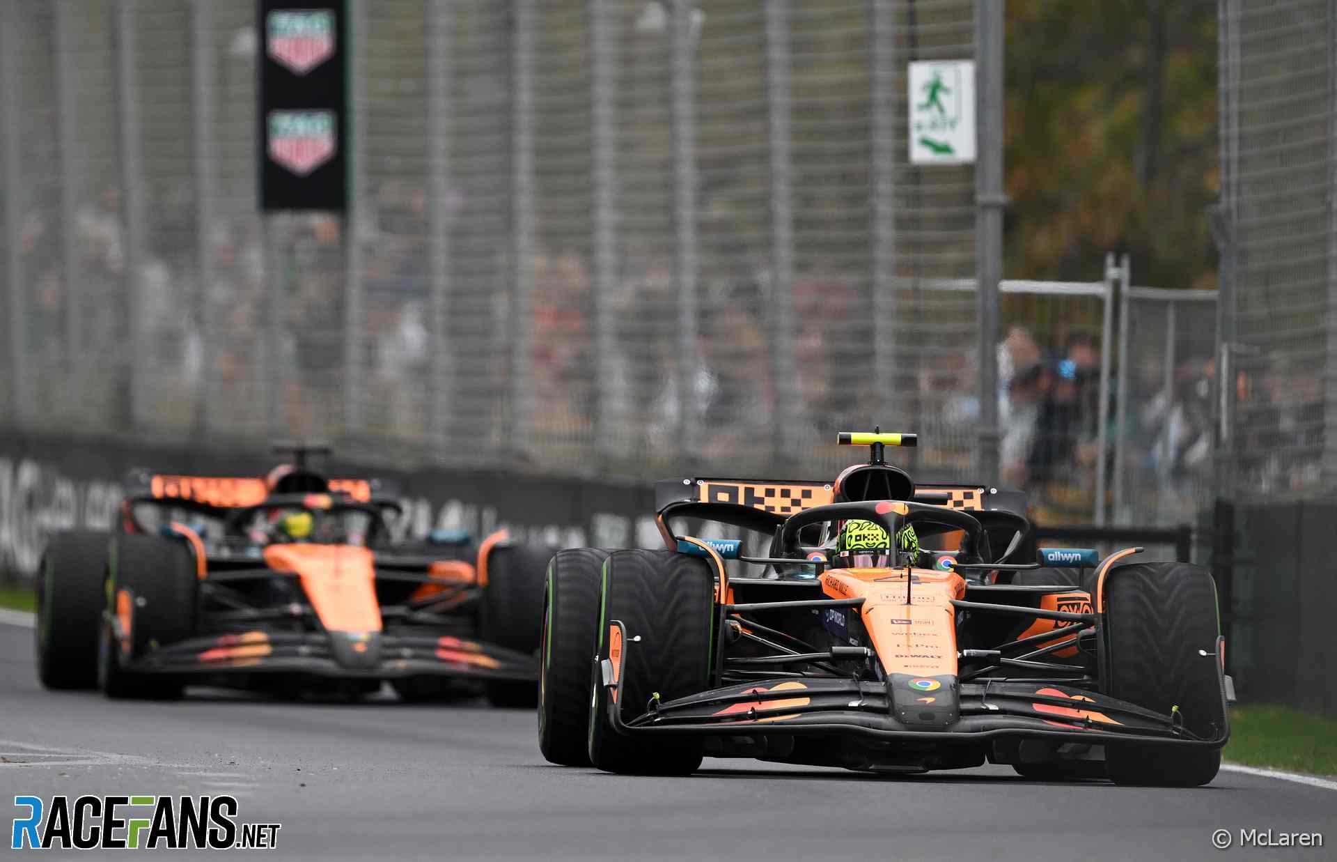 Lando Norris, McLaren, Albert Park, 2025