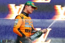 Norris is only driver besides Verstappen to win back-to-back races since 2021