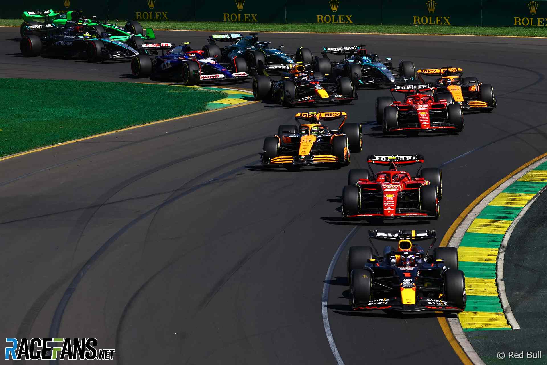 The 2025 Australian Grand Prix will take place at Albert Park in Melbourne