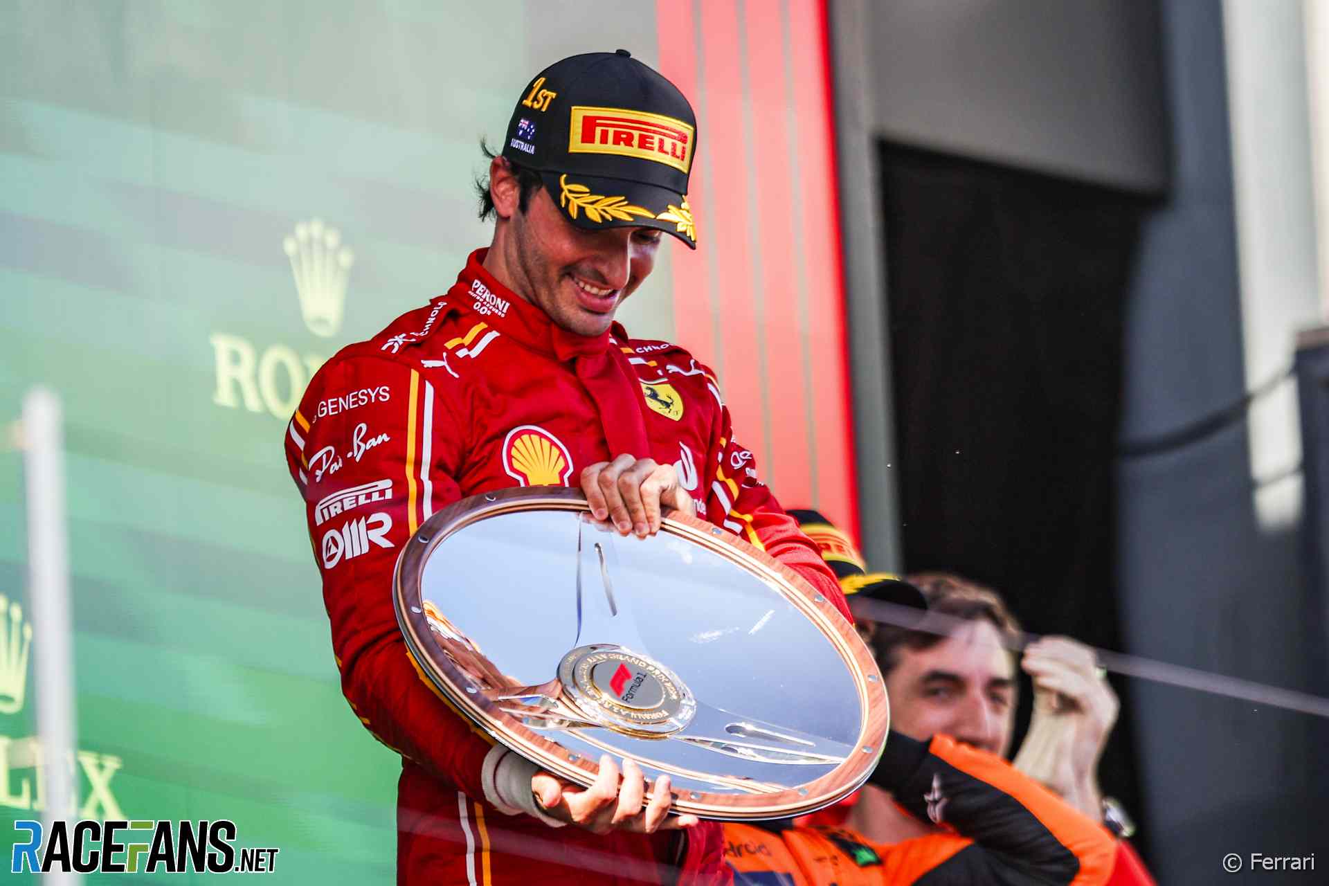 Carlos Sainz Jnr, Ferrari, Albert Park, 2024