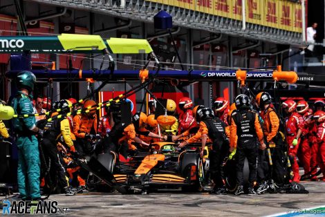Lando Norris, McLaren, Imola, 2024