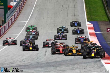 Start, Red Bull Ring, 2024