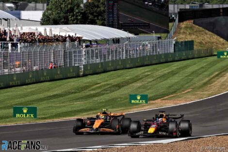 Lando Norris, Max Verstappen, Silverstone, 2024