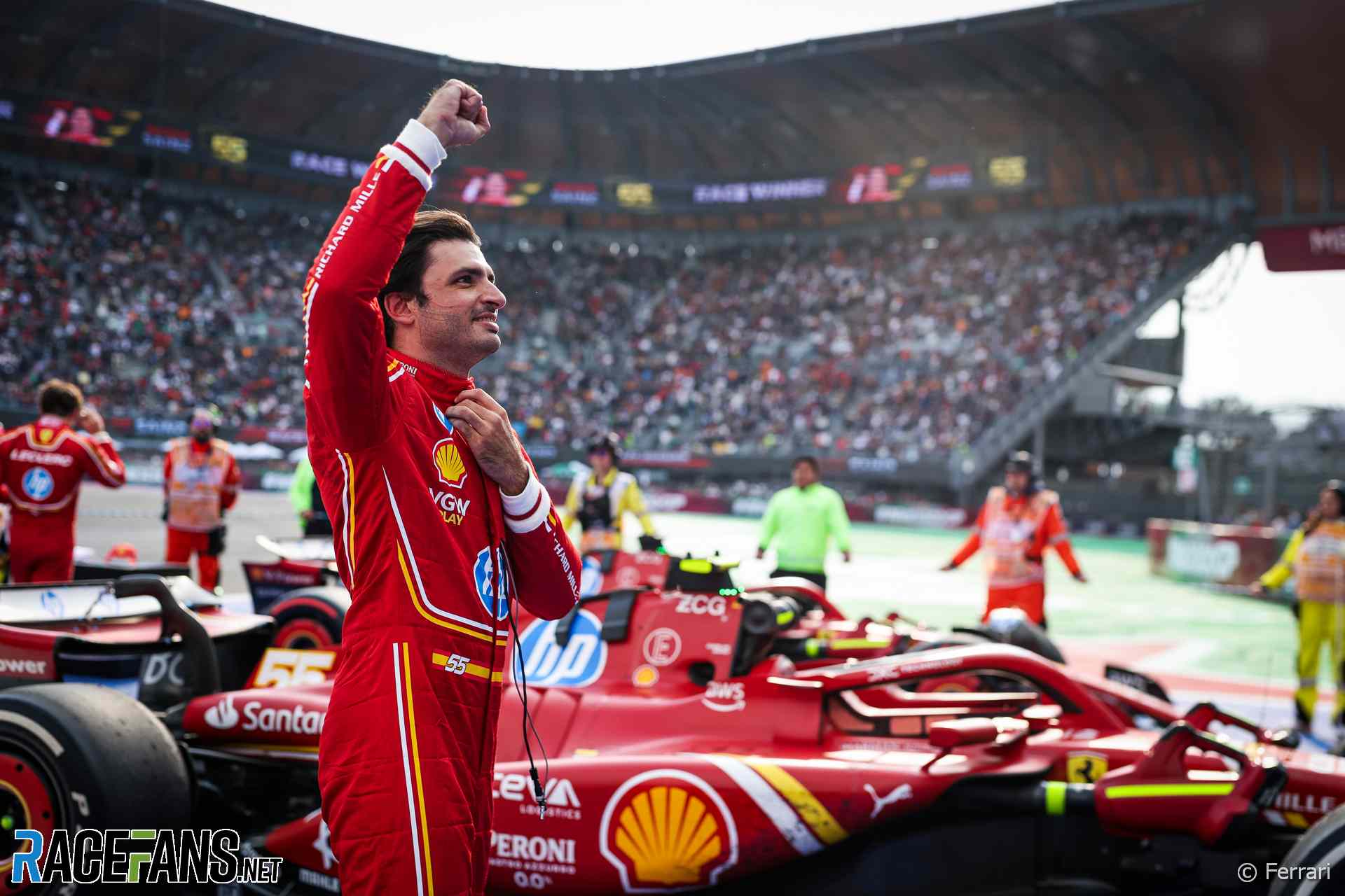 Carlos Sainz Jnr, Ferrari, Autodromo Hermanos Rodriguez, 2024