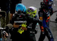 Lewis Hamilton, George Russell, Mercedes, Las Vegas Strip Circuit, 2024