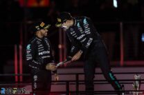 Lewis Hamilton, George Russell, Mercedes, Las Vegas Strip Circuit, 2024
