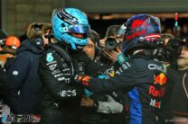 George Russell, Max Verstappen, Las Vegas Strip Circuit, 2024