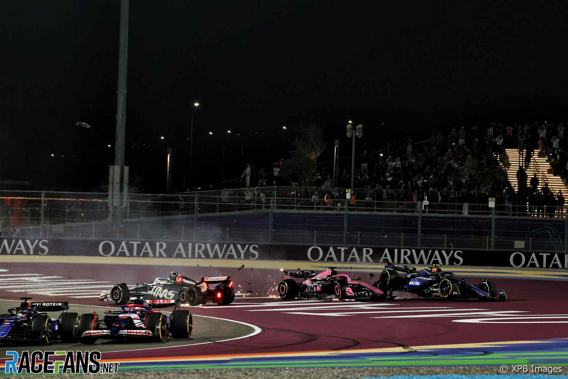Nico Hulkenberg, Esteban Ocon, Franco Colapinto, Losail International Circuit, 2024