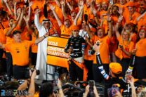 Lando Norris, McLaren, Yas Marina, 2024