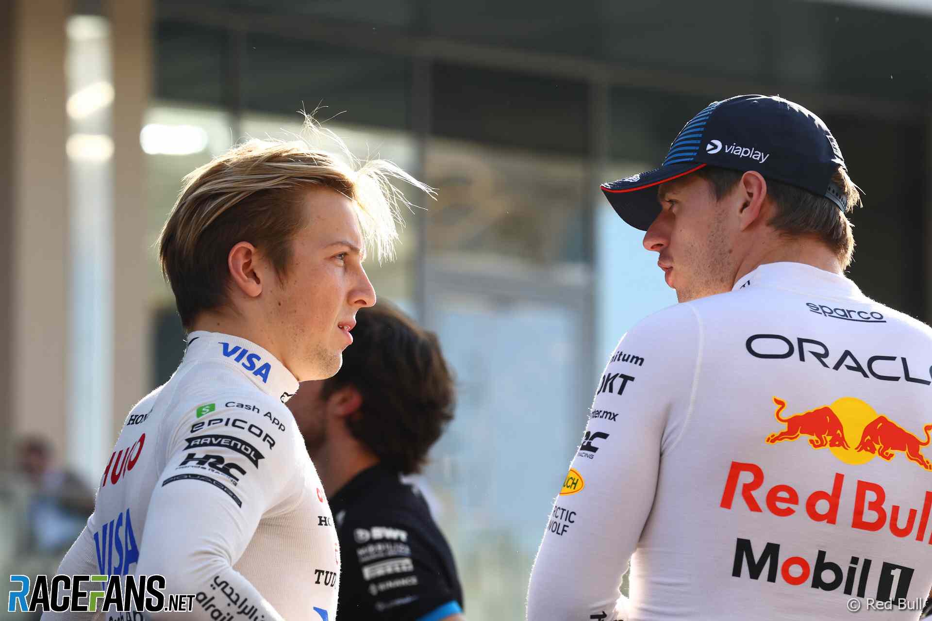 Liam Lawson, Max Verstappen