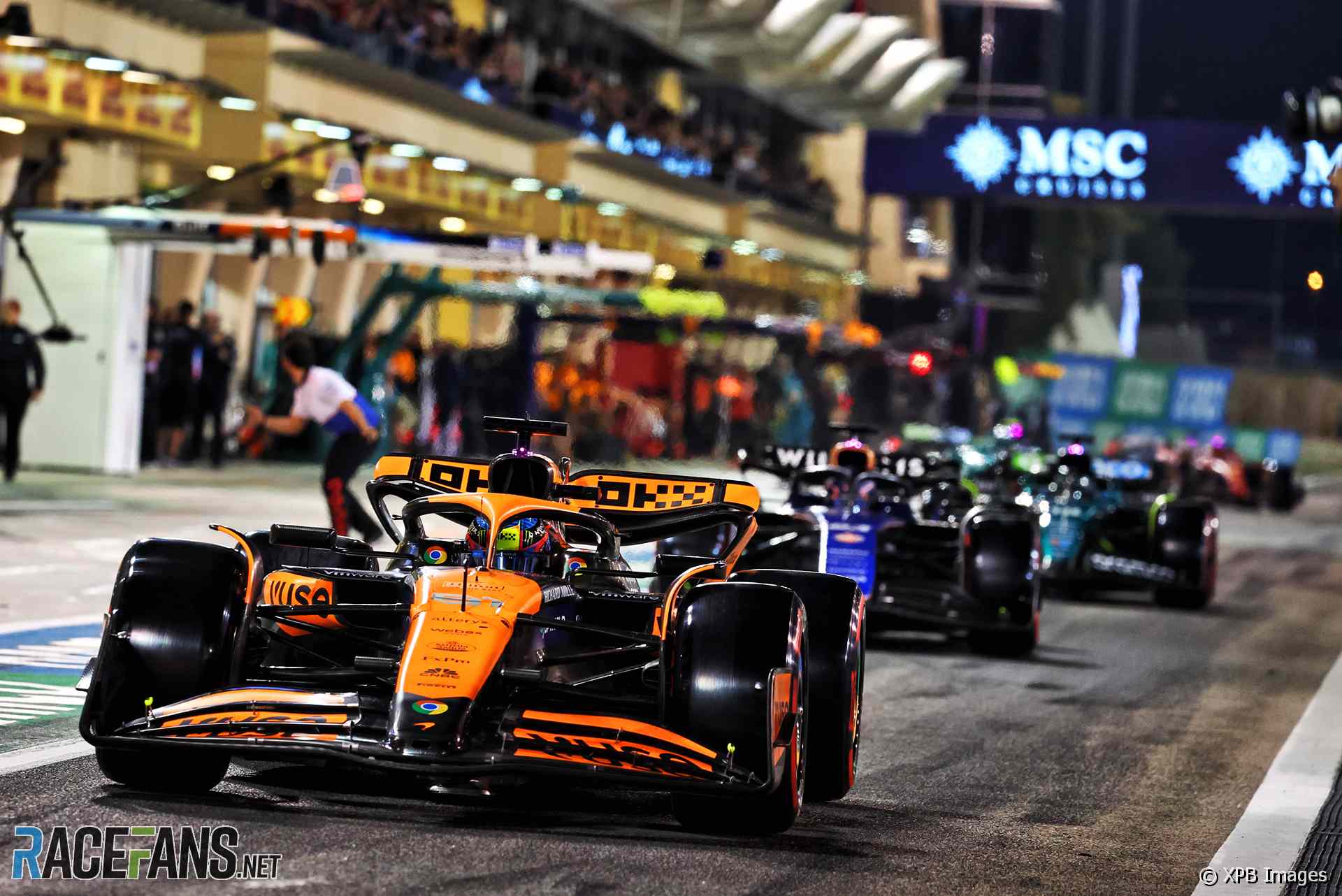 Oscar Piastri, McLaren, Bahrain International Circuit, 2024