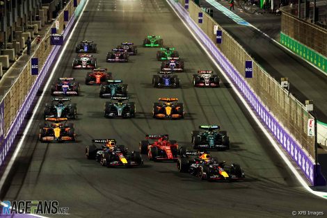 Start, Jeddah Corniche Circuit, 2024