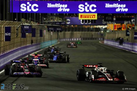 Kevin Magnussen, Haas, Jeddah Corniche Circuit, 2024
