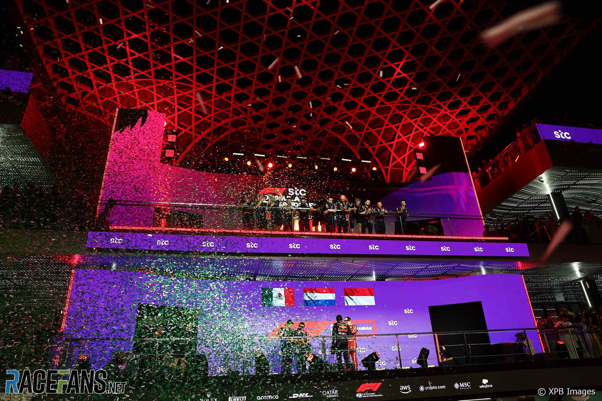 Podium, Jeddah Corniche Circuit, 2024