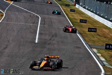 Lando Norris, McLaren, Suzuka, 2024