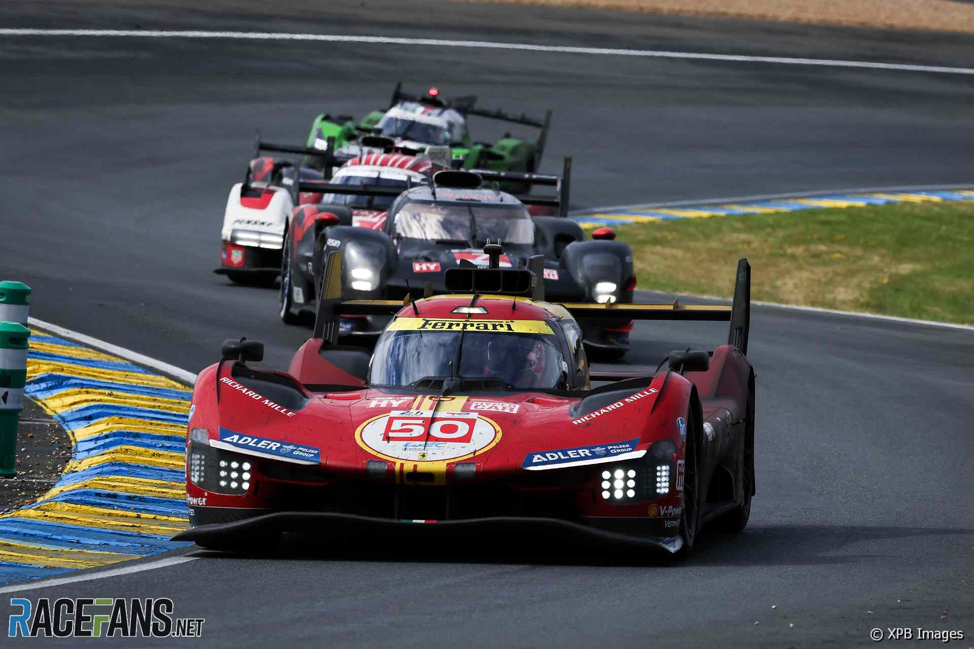 Nicklas Nielsen, Miguel Molina, Antonio Fuoco, Ferrari 499P, Le Mans, 2024