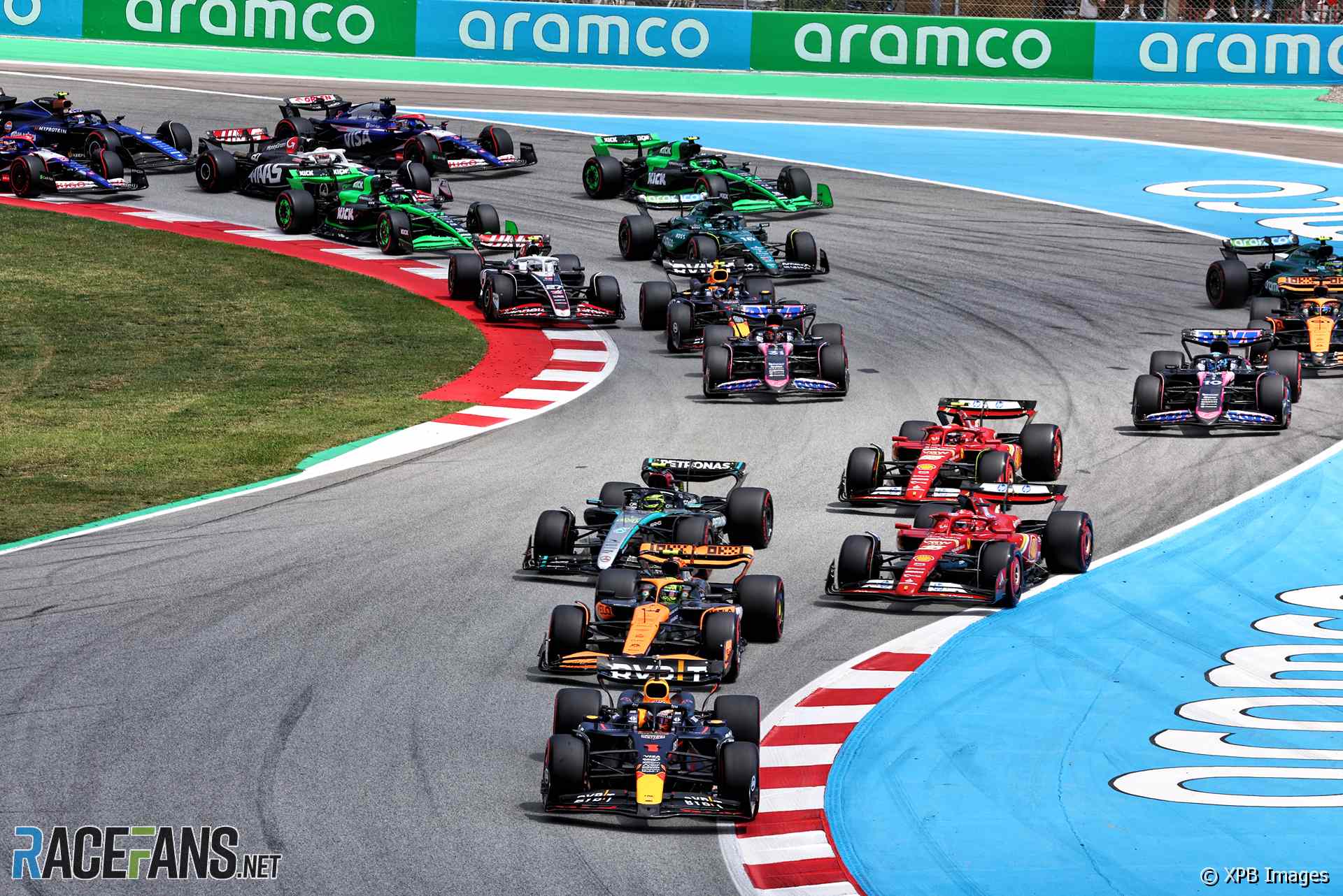 Start, Circuit de Catalunya, 2024