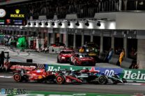 Charles Leclerc, George Russell, Las Vegas Strip Circuit, 2024