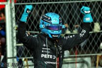 George Russell, Mercedes, Las Vegas Strip Circuit, 2024