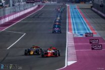Bearman wins Losail sprint race as Hadjar blows chance to take points lead